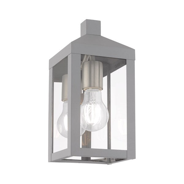 Nyack 1 Light Nordic Gray Outdoor Wall L
