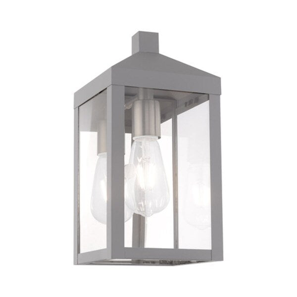 Nyack 1 Light Nordic Gray Outdoor Wall Lantern