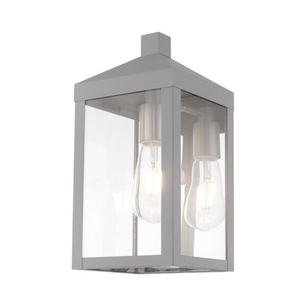 Nyack 1 Light Nordic Gray Outdoor Wall Lantern