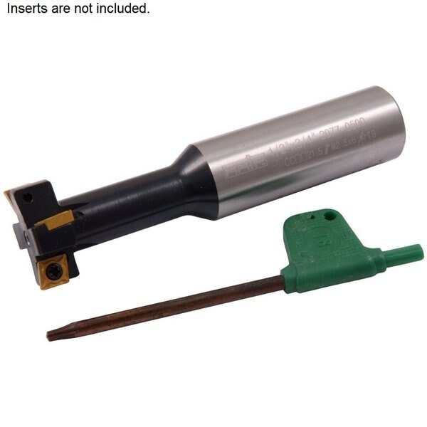 1/2 X 31/32 X 25/64 X 3/4 Indexable T-Slot Cutter