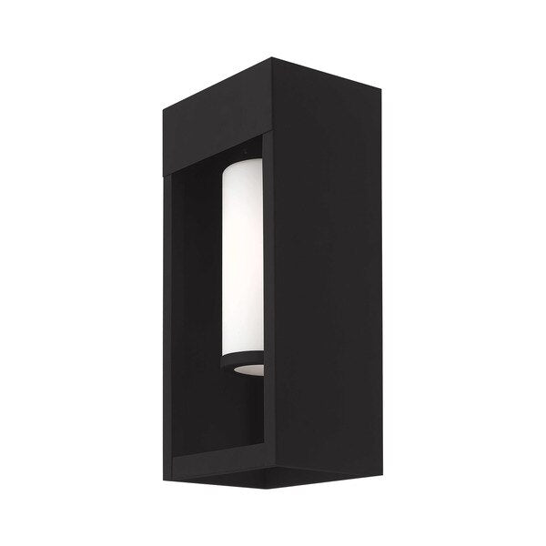 Bleecker 1 Light Black Outdoor Wall Lantern
