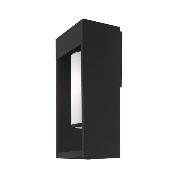 Bleecker 1 Light Black Outdoor Wall Lantern
