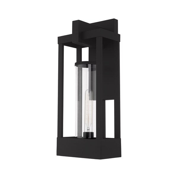 Delancey 1 Light Black Outdoor Wall Lant