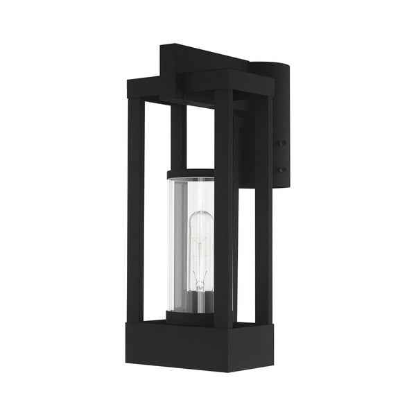 Delancey 1 Light Black Outdoor Post Top