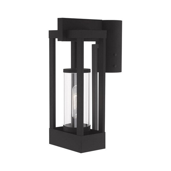 Delancey 1 Light Black Outdoor Post Top