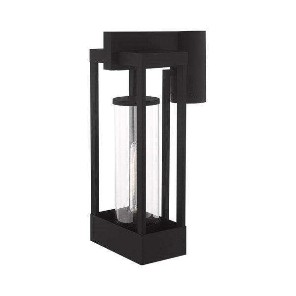 Delancey 1 Light Black Outdoor Post Top Lantern
