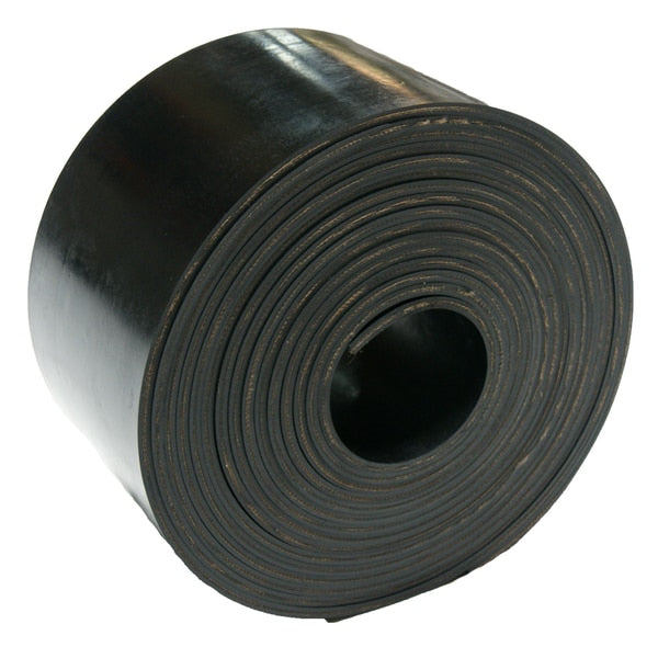 Heavy Black Conveyor Belt - Rubber Sheet - .30(2Ply) Thick x 12