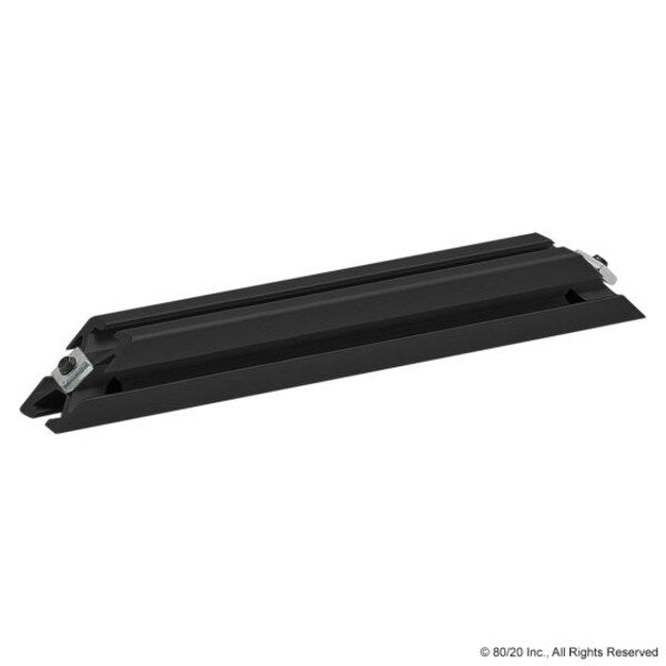 Support, 45 Deg., 20-2020X160mm, Blk Ano