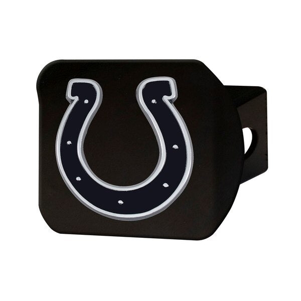 NFL Indianapolis Colts Black Metal Hitch Cover