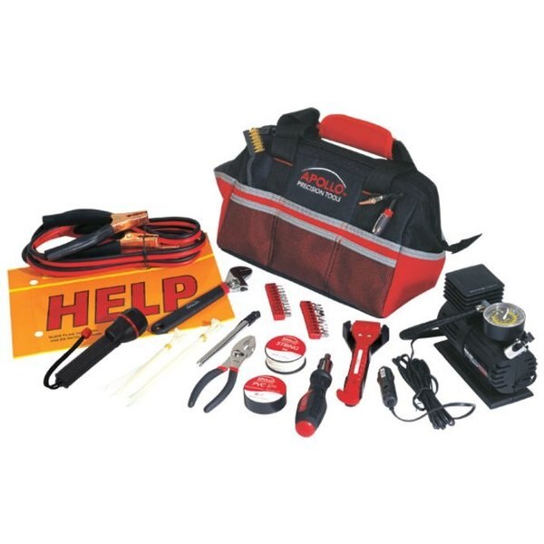Roadside/Emergency Tool Kit, w/Air Com