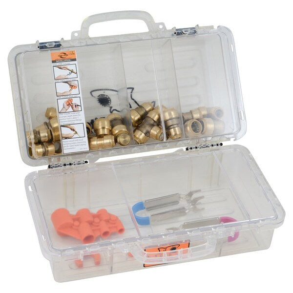 DZR Brass Brass Fitting Contractor Kit, Assorted Tube Size (Discontinued)