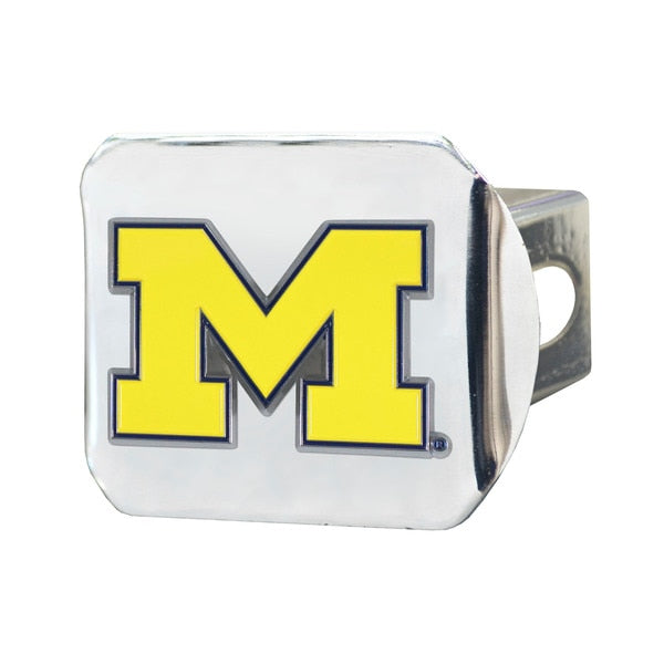 University of Michigan Hitch Cover, 3D Color Emblem