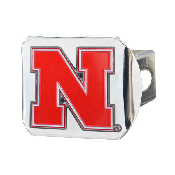University of Nebraska Hitch Cover, 3D Color Emblem