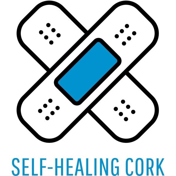 Earth Cork Board 2 ft.x3ft., Aluminum