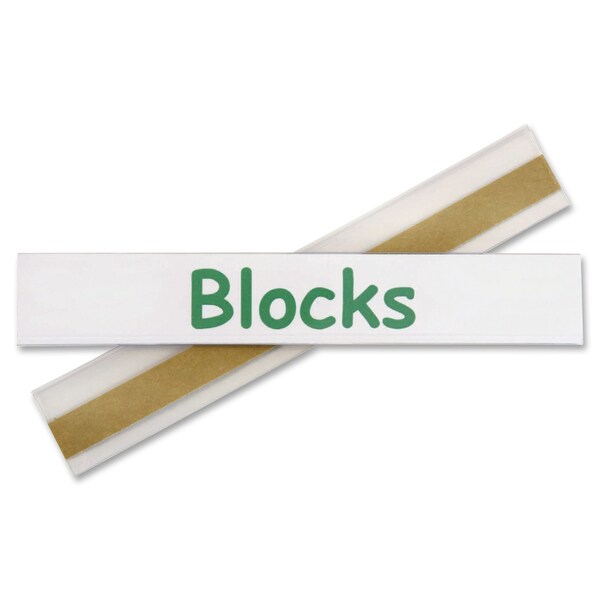 Label Holder, Self Adhesive, 1/2
