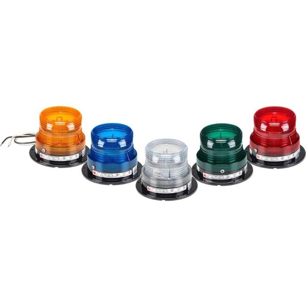 Low Profile Warning Light, Strobe, Blue