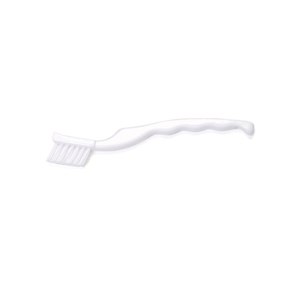 Detail Brush, White Plastic, 7 in L Overall