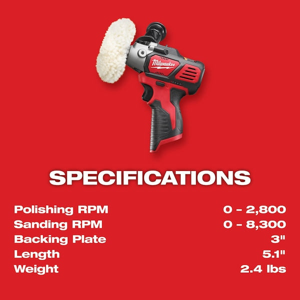 M12 Variable Speed Polisher/Sander