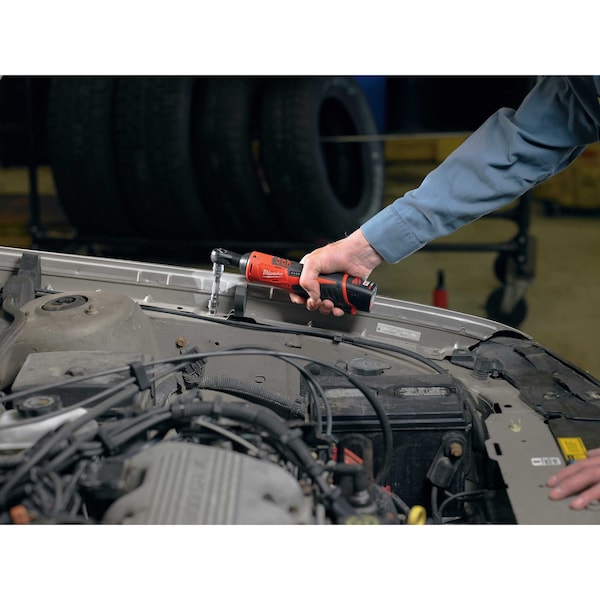 M12 Cordless Ratchet Kit, (1) 1.5Ah, (1) 2.0Ah Batteries