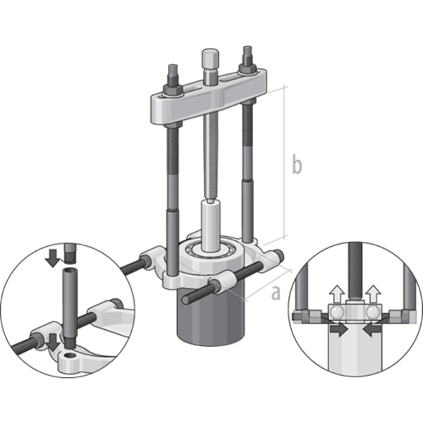 Separator Puller, 70-215mm