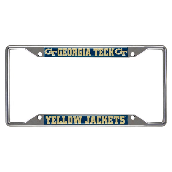 Georgia Tech Metal License Plate Frame