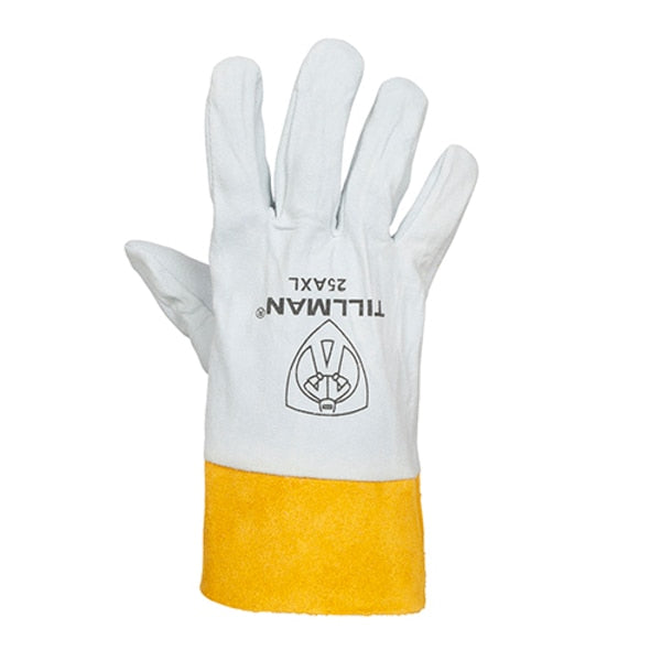 TIG Welding Gloves, Deerskin Palm, S, PR