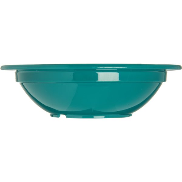 Polycarbon Rim Frt Bowl, 5 oz., Teal, PK48