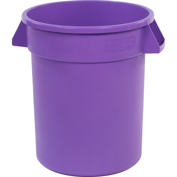 20 gal Round Trash Can, Purple