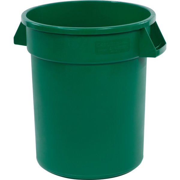 20 gal Round Trash Can, Green