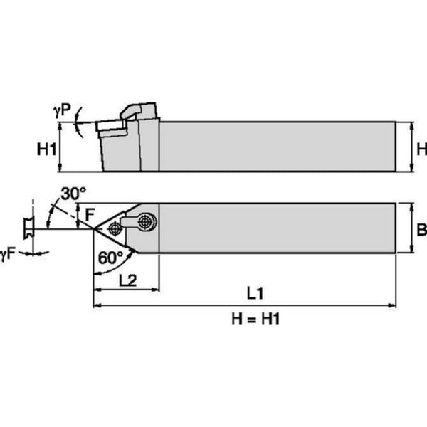 Indexable Toolholder, MTEN,