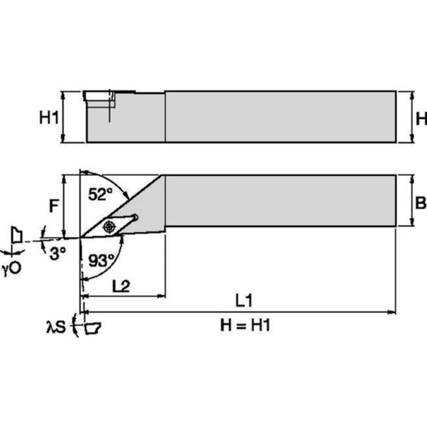 Indexable Toolholder, SVJB,