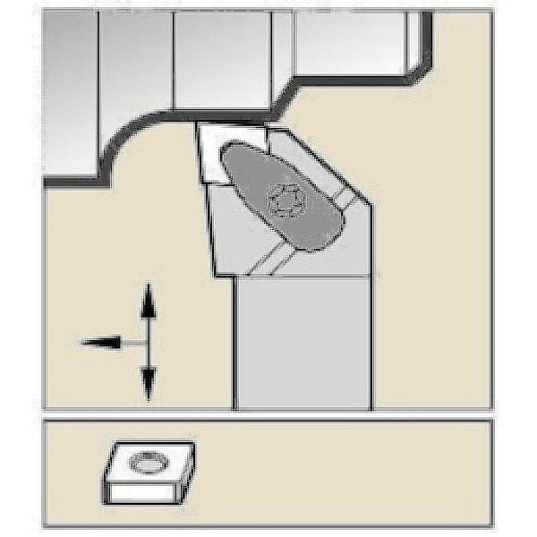 Indexable Toolholder, DCLN,