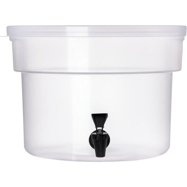 Round Dispenser, 3 gal., See-Thru