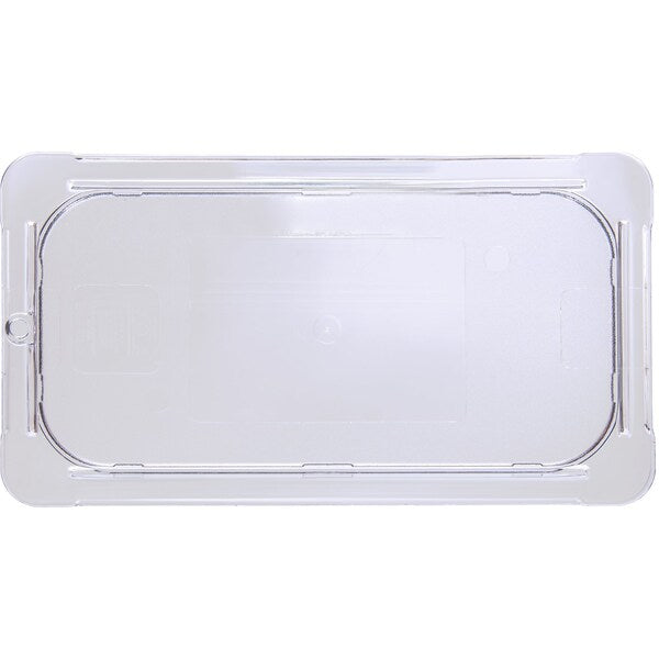 Univ Flat Lid, 1/3 Sz Food Pan PC, Clr, PK6