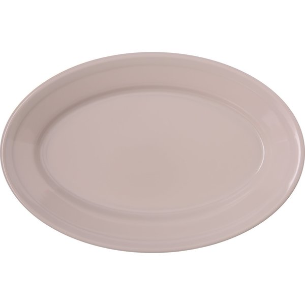 Mlmn Ovl PlatterTray, 9.25x6.25, Bone, PK24