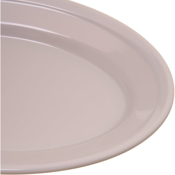 Mlmn Ovl PlatterTray, 9.25x6.25, Bone, PK24