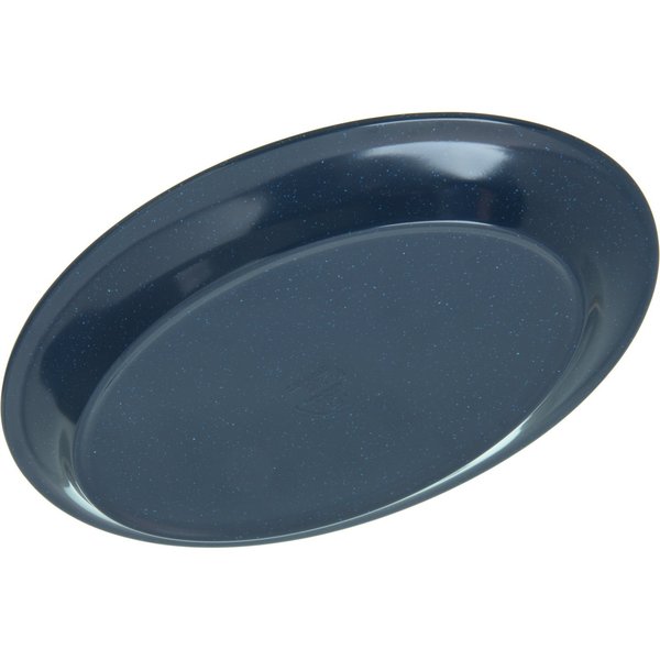 Mlmn Ovl Platter Tray, 12x8.5, Blue, PK24