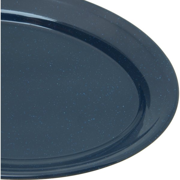 Mlmn Ovl Platter Tray, 12x8.5, Blue, PK24