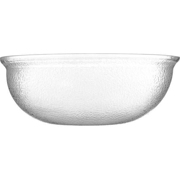 Pebbled Bowl Round, 15 qt., Clr, PK4