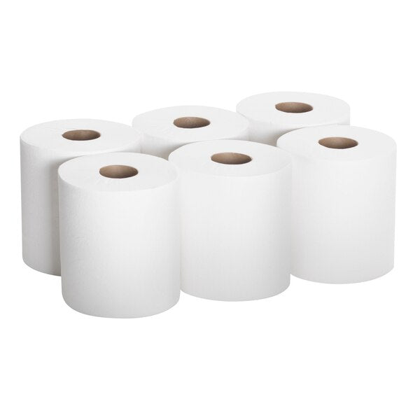 Soffpull Center Pull Paper Towels, 1, 320, 186 ft, White, 6 PK