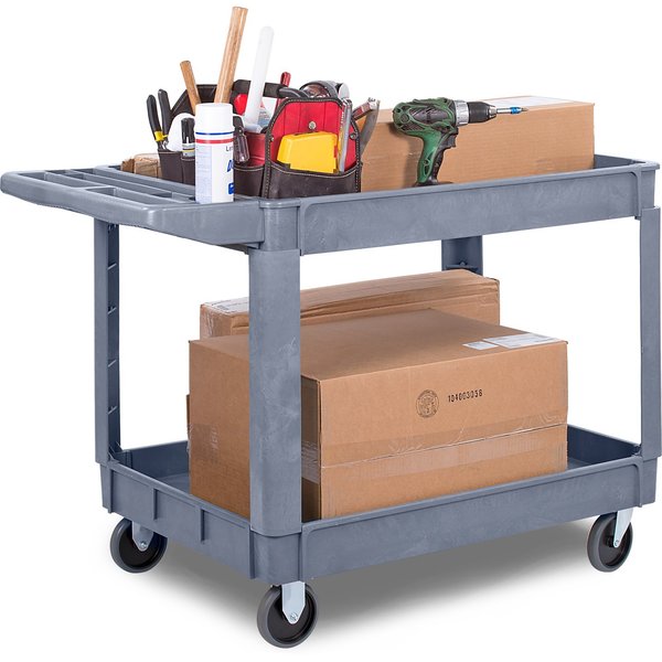 Large Bin Top Utility Cart, 5