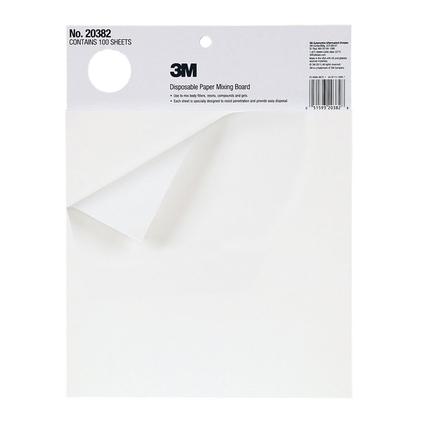 Disposable Paper, Mixing Board, PK12