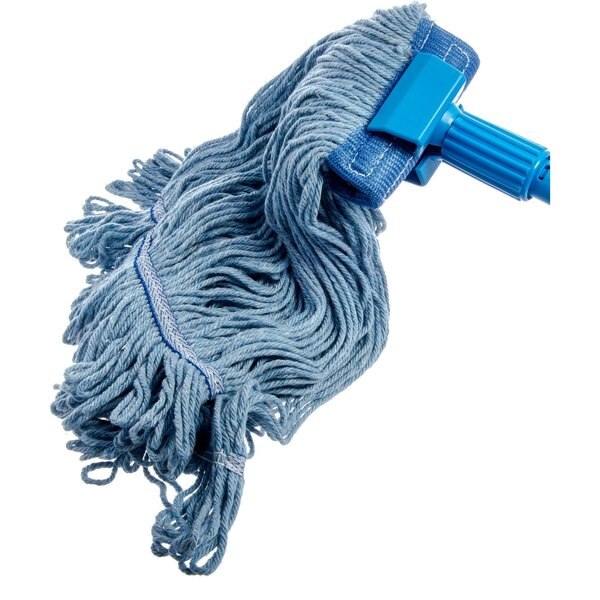 X-Large Band Mop, Looped-End, Blue, PK12