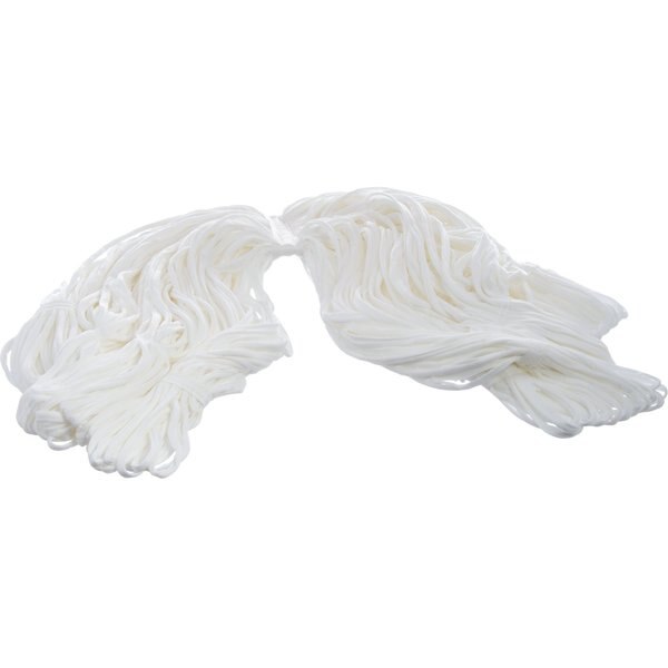 Narrow Band Medium Mop Head, White, PK12