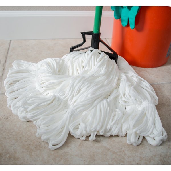 Narrow Band Medium Mop Head, White, PK12