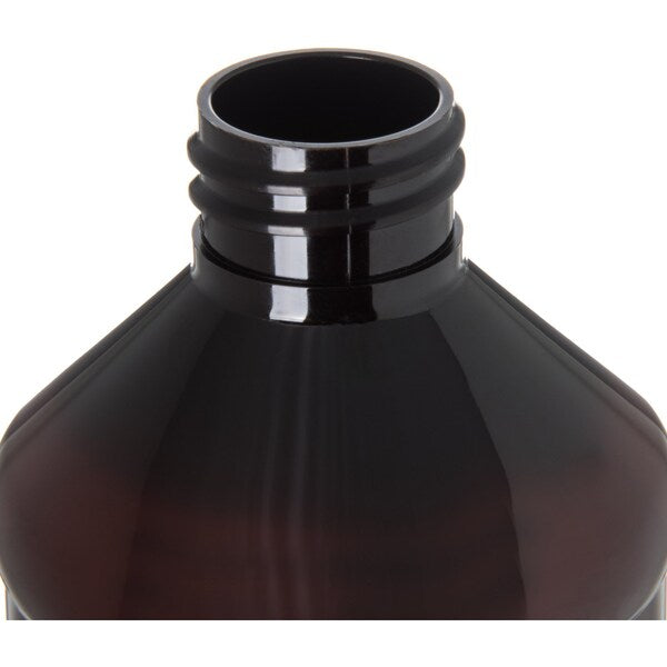 Amber Bottle w/Label, 16 oz., PK12