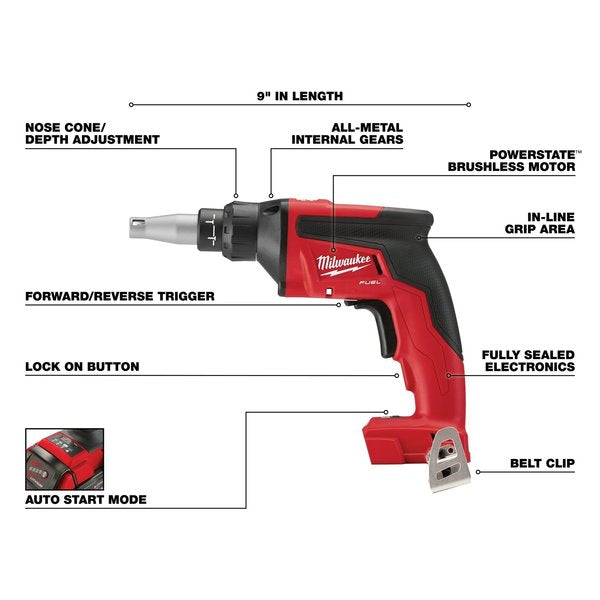 M18 FUEL Drywall Screw Gun