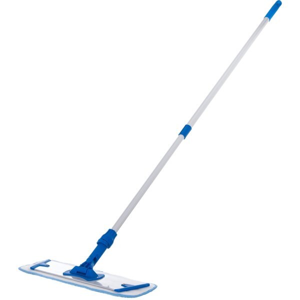 Wet Mop, Blue, Microfiber, PK12, 363321814