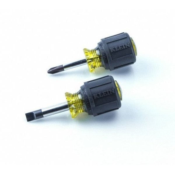 Screwdriver Set, General Purpose, Multi-Application, Ergonomic Grip, Black/Yellow, 8-Piece