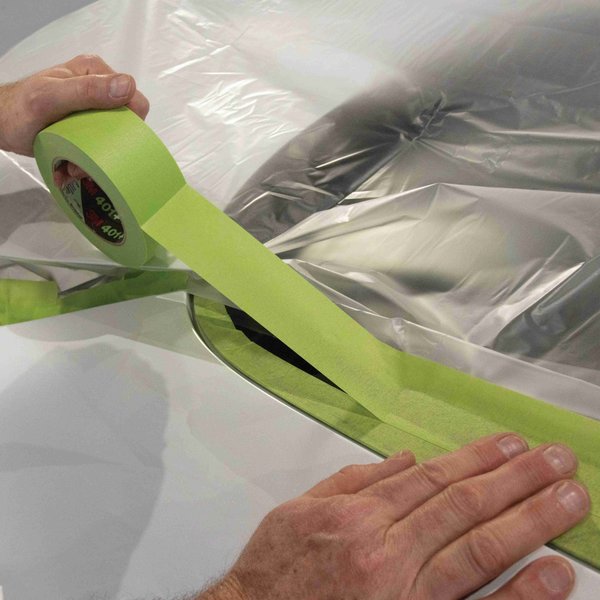 Masking Tape, Green, 3-25/32